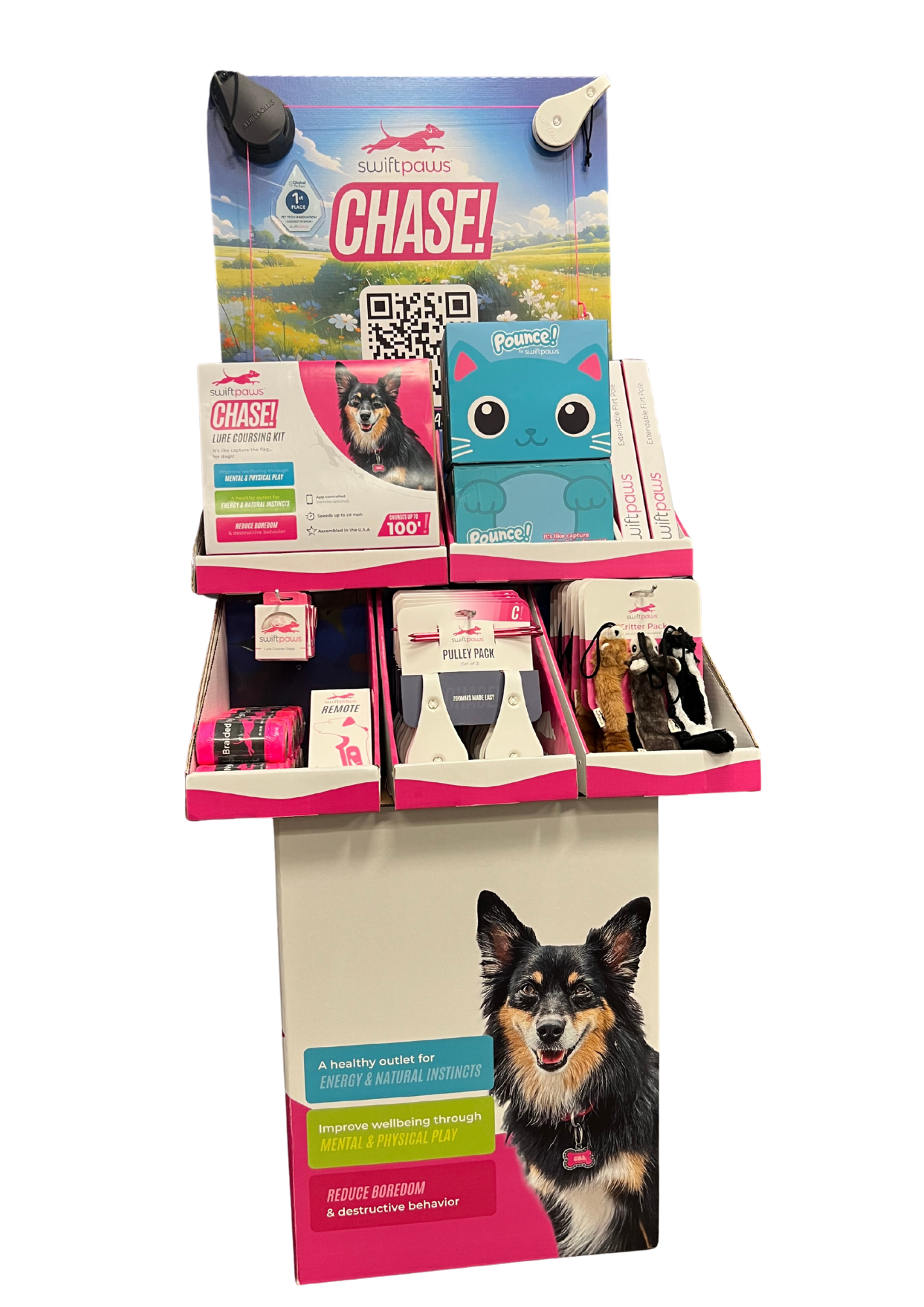 SwiftPaws Chase Display 1555