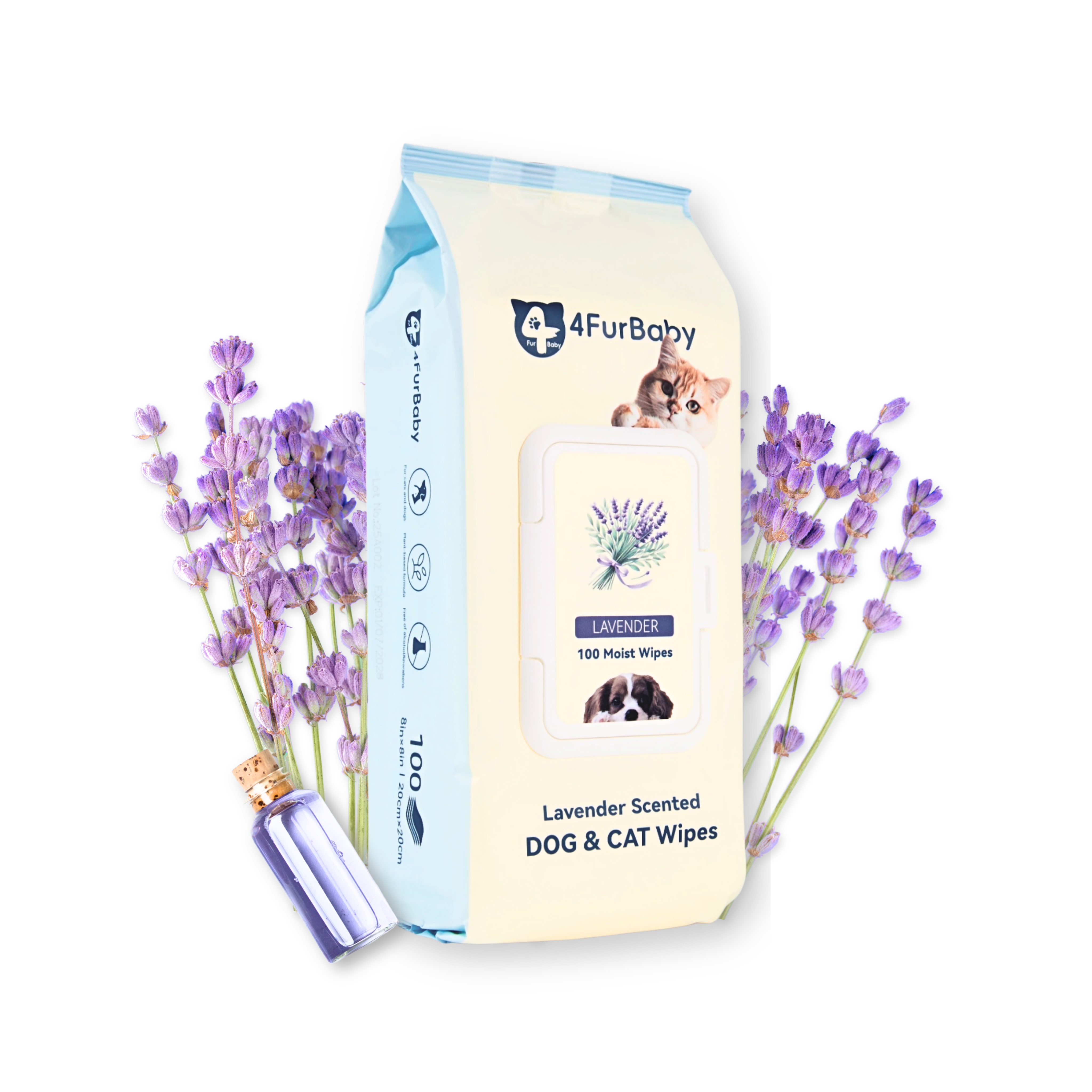 Pet Wipes 100ct (Single Pack) 🐶 351