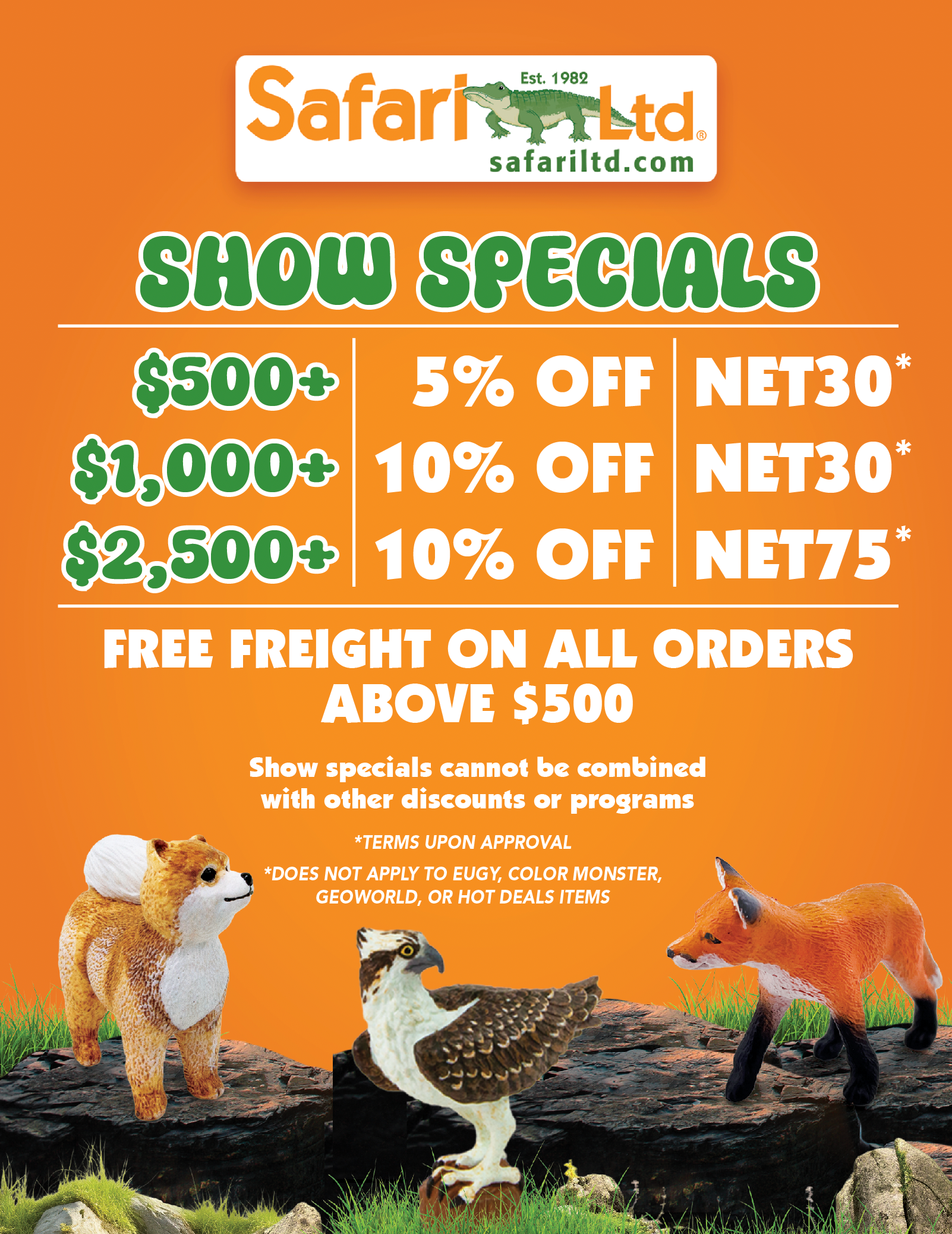 Safari Ltd Show Special 404