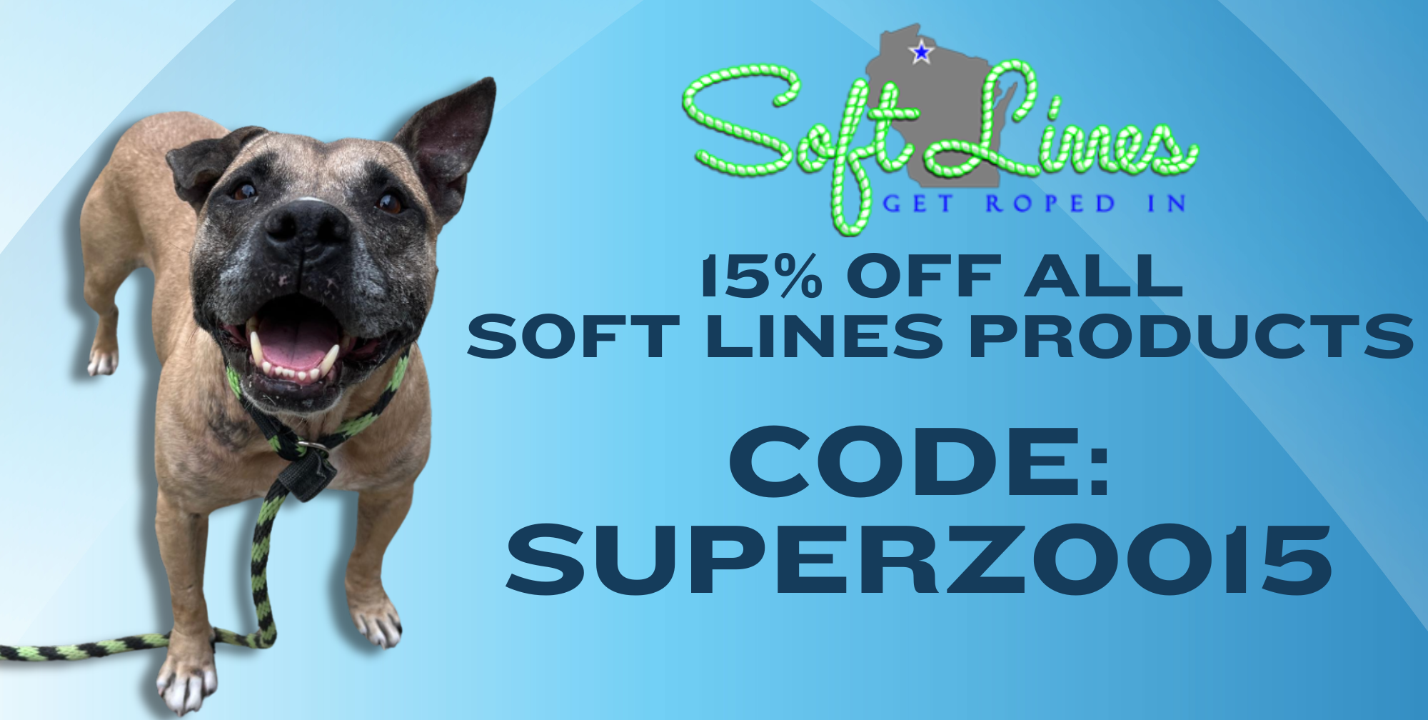 15% OFF SUPER ZOO SPECIAL! 43