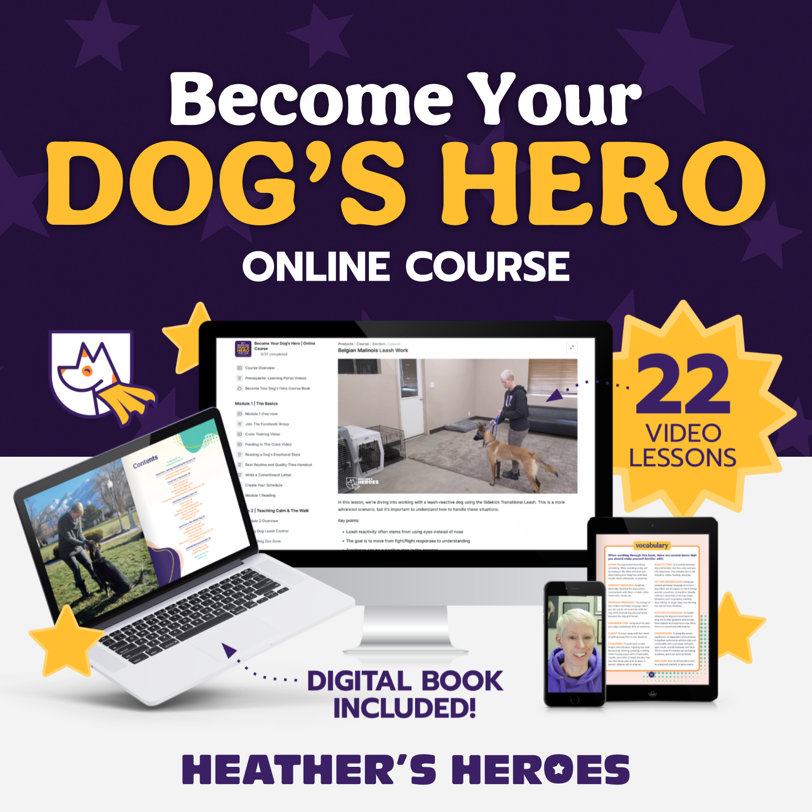 Become Your Dog's Hero Online Training Course 470