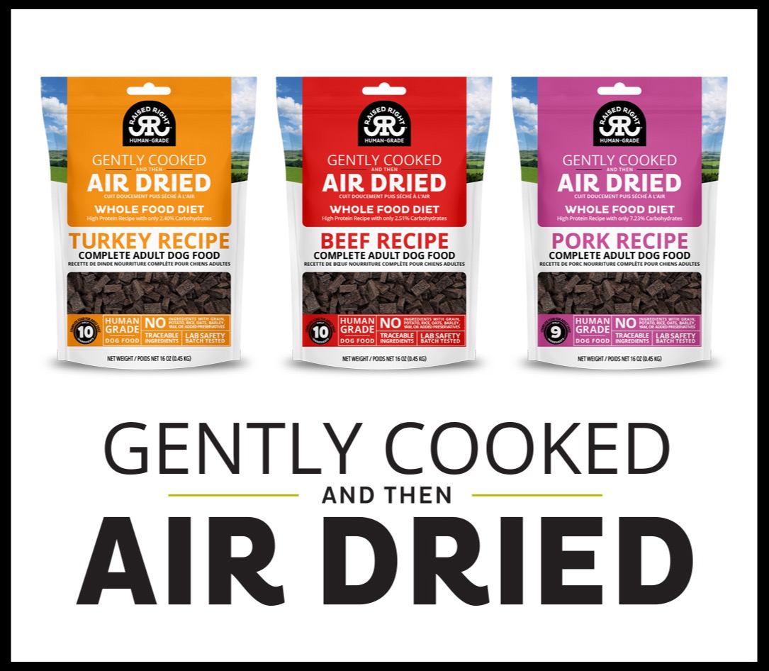 Raised Right Air Dried Dog Food 634