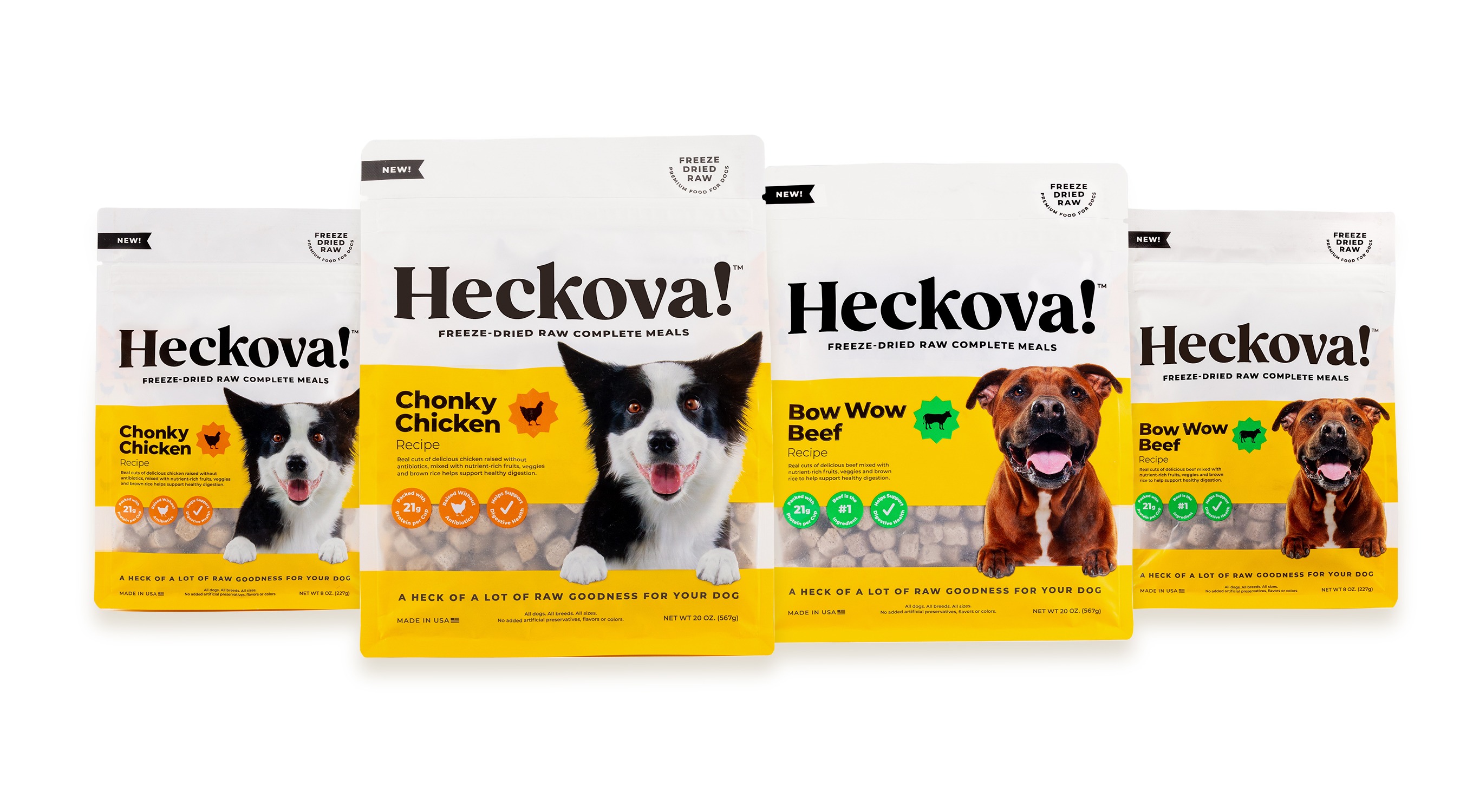 Heckova! Freeze-Dried Raw Treats & Food 992
