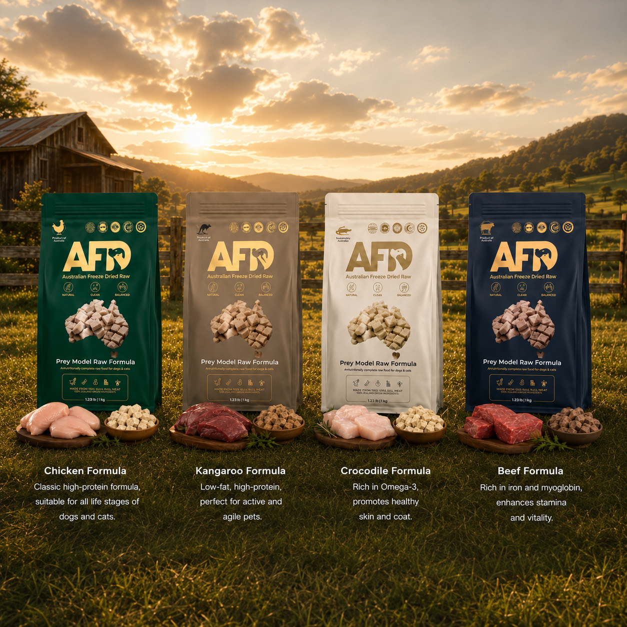 AFD Australian Premium Freeze-Dried Raw Pet Food 432
