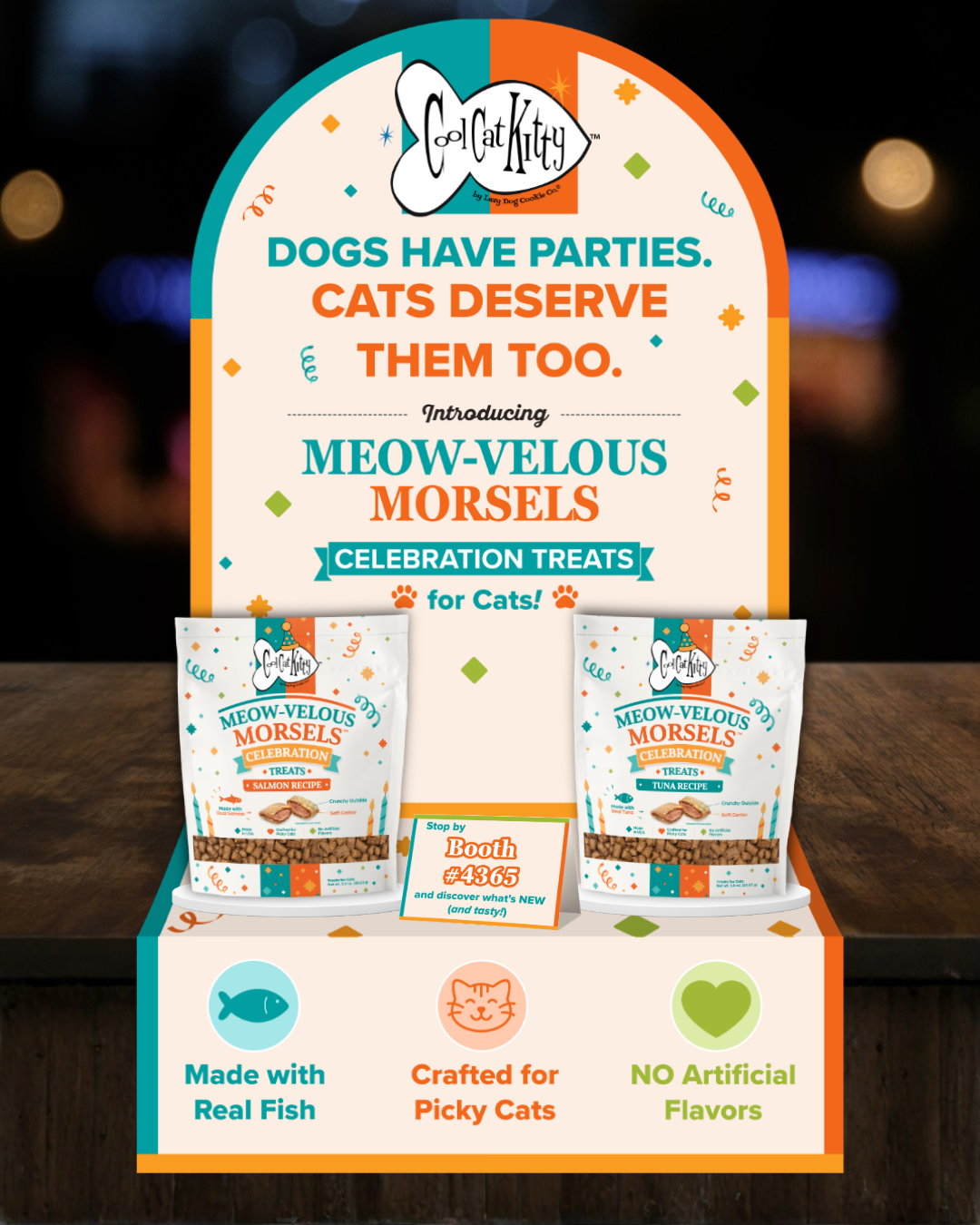 Cool Cat Kitty Meow-velous Morsels 447