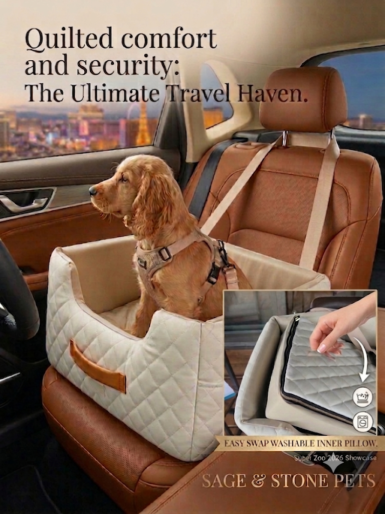 Quilted Comfort Pet Car Seat 622