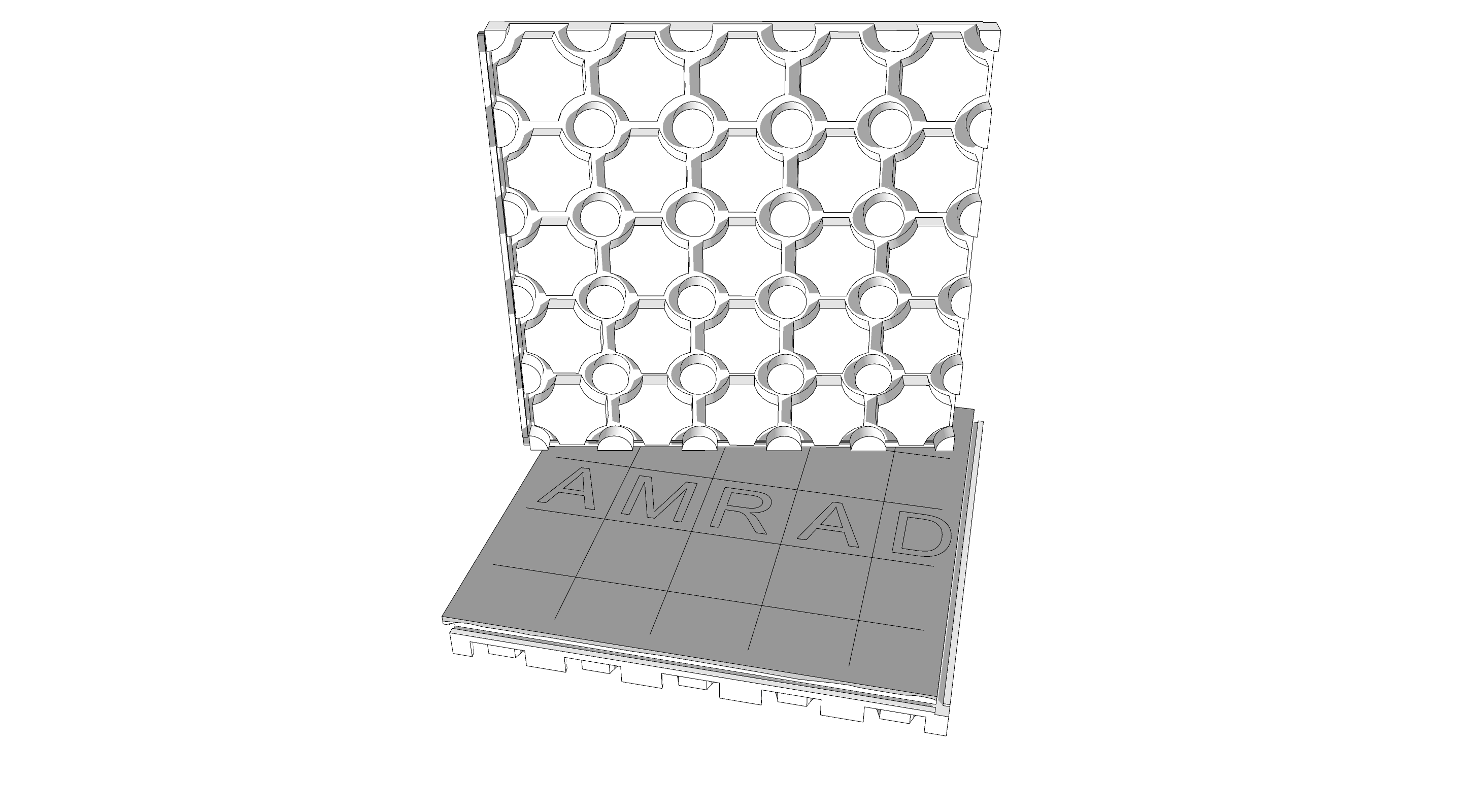 Amrad: Insulated Radon Gas Mitigation Panel 209