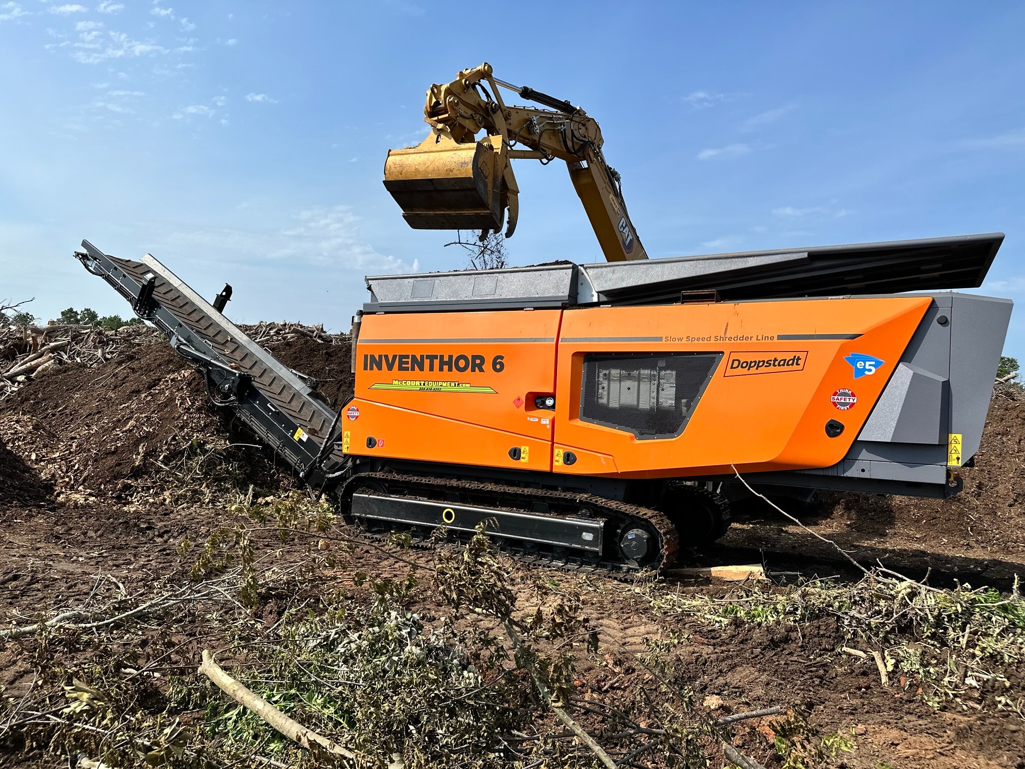 Processing Organics Material with the Doppstadt line! 88