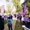Wow, how amazing would it be to walk through a finish line thank you brigade like this one?