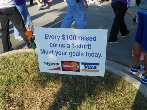 Encourage Walk day donations
