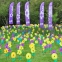 The Promise Garden sail banners are a great addition to the Promise Garden flowers!
