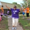 Find those volunteers for your Thank You Brigade that will be loud and have fun with it.  This group used streamers to create a finish line for every walker!  Every walker got to break through the finish line - so much fun!