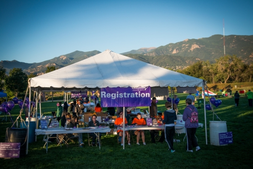 Registration Tent
