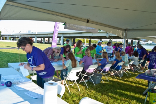 Registration Tent