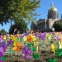 This is Des Moines, IA&amp;#39;s Promise Garden in front of their state capitol.
