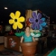 Our newest chapter Walk mascot, a pot of PG flowers that a person wears. Completely donated by a good friend to the chapter.