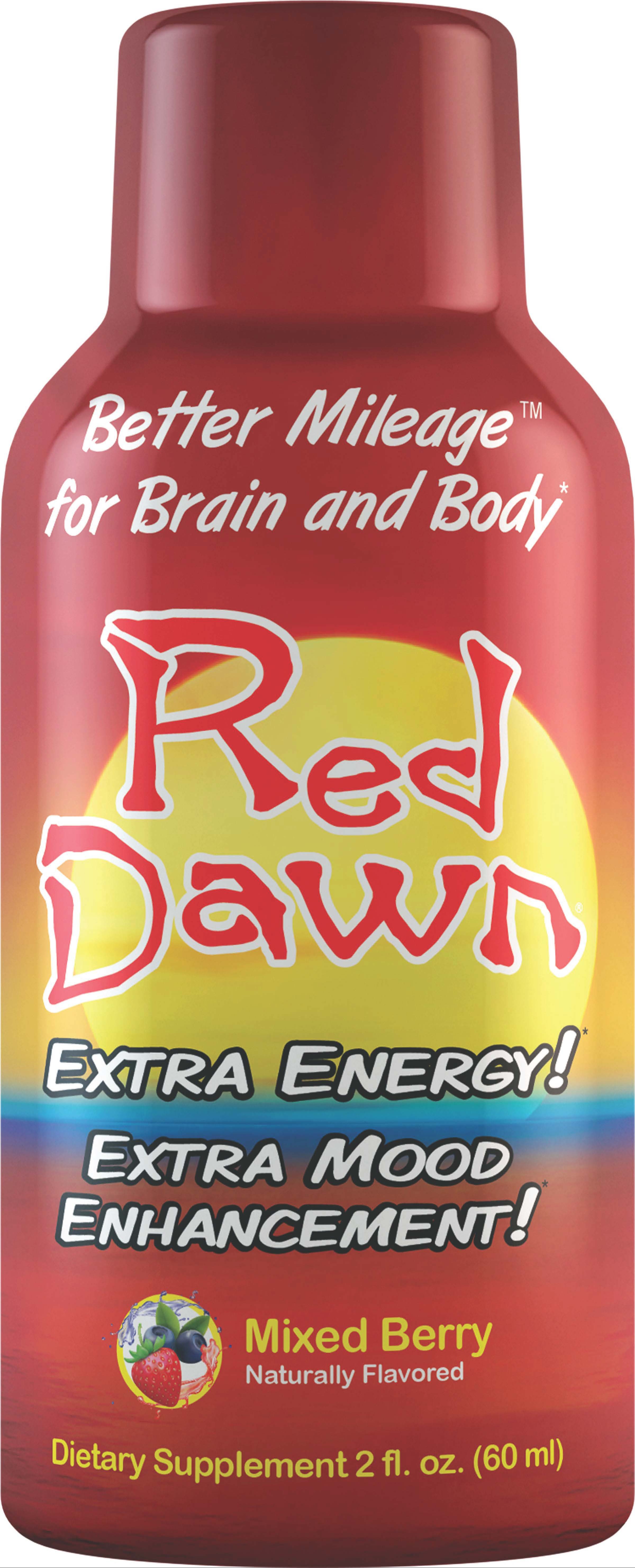 Red Dawn Extra Energy 2oz. Shot 243