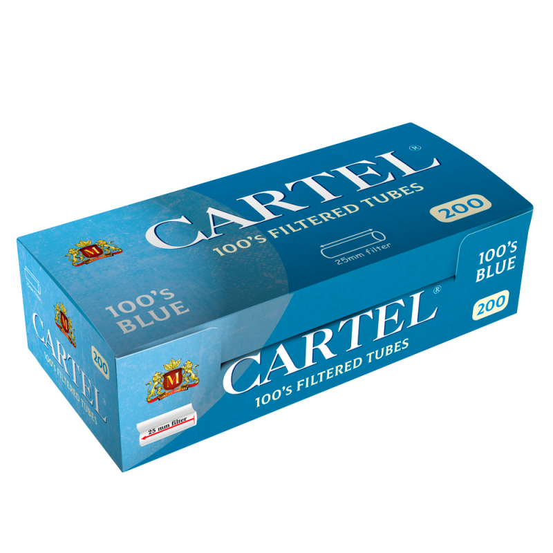 Filter Tubes CARTEL 100S with 25 mm filter length 288