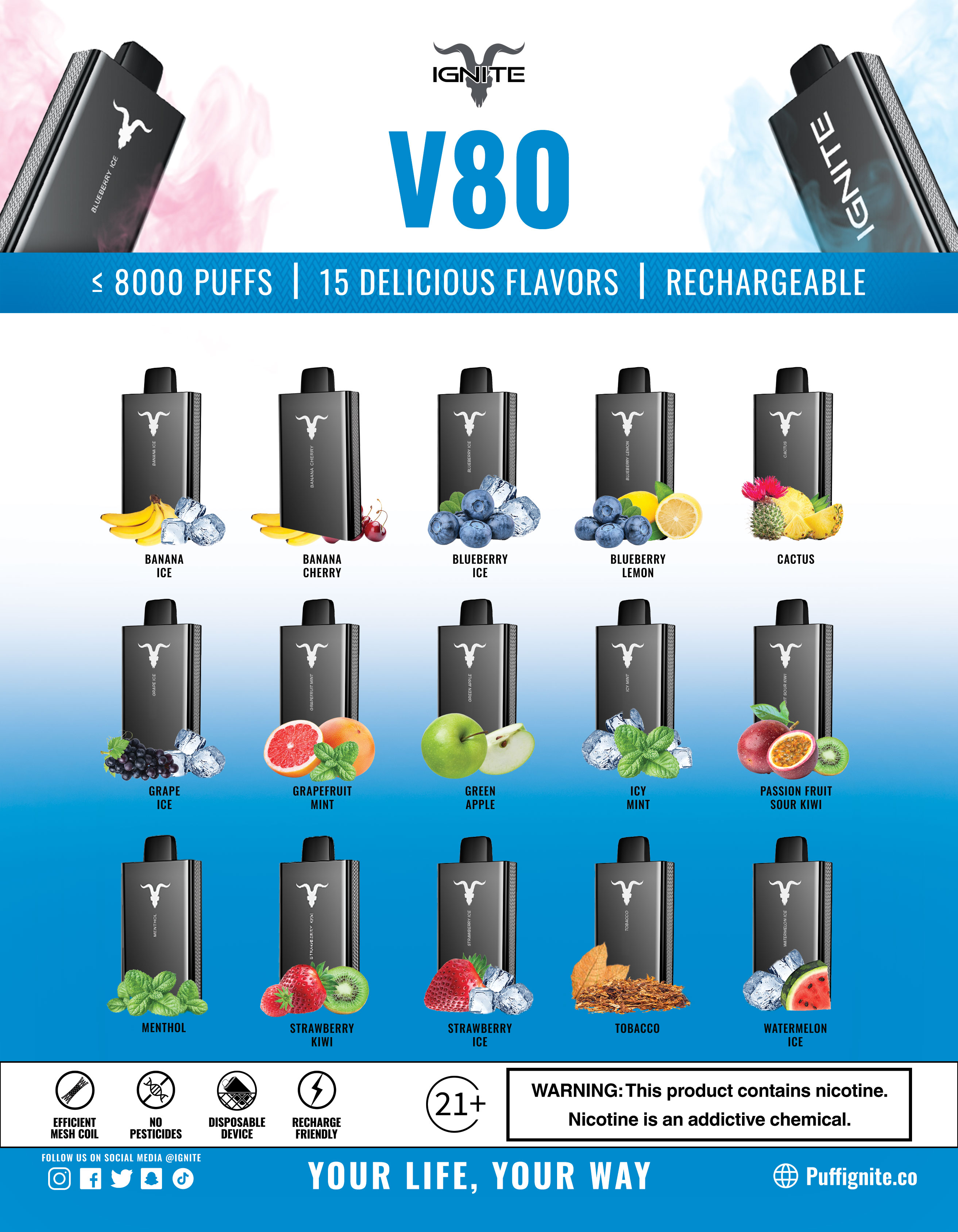 V80 Vape Pen 291