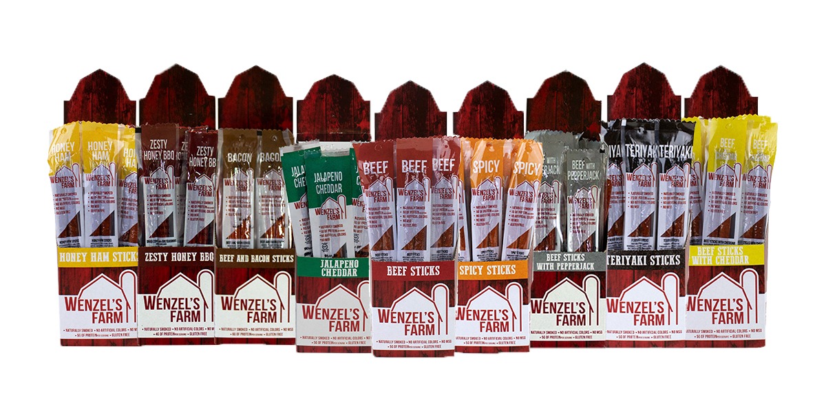 Wenzel's Farm Beef Snack Sticks and Jerky 22