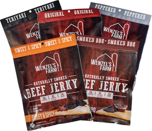 Wenzel's Farm Beef Jerky 24