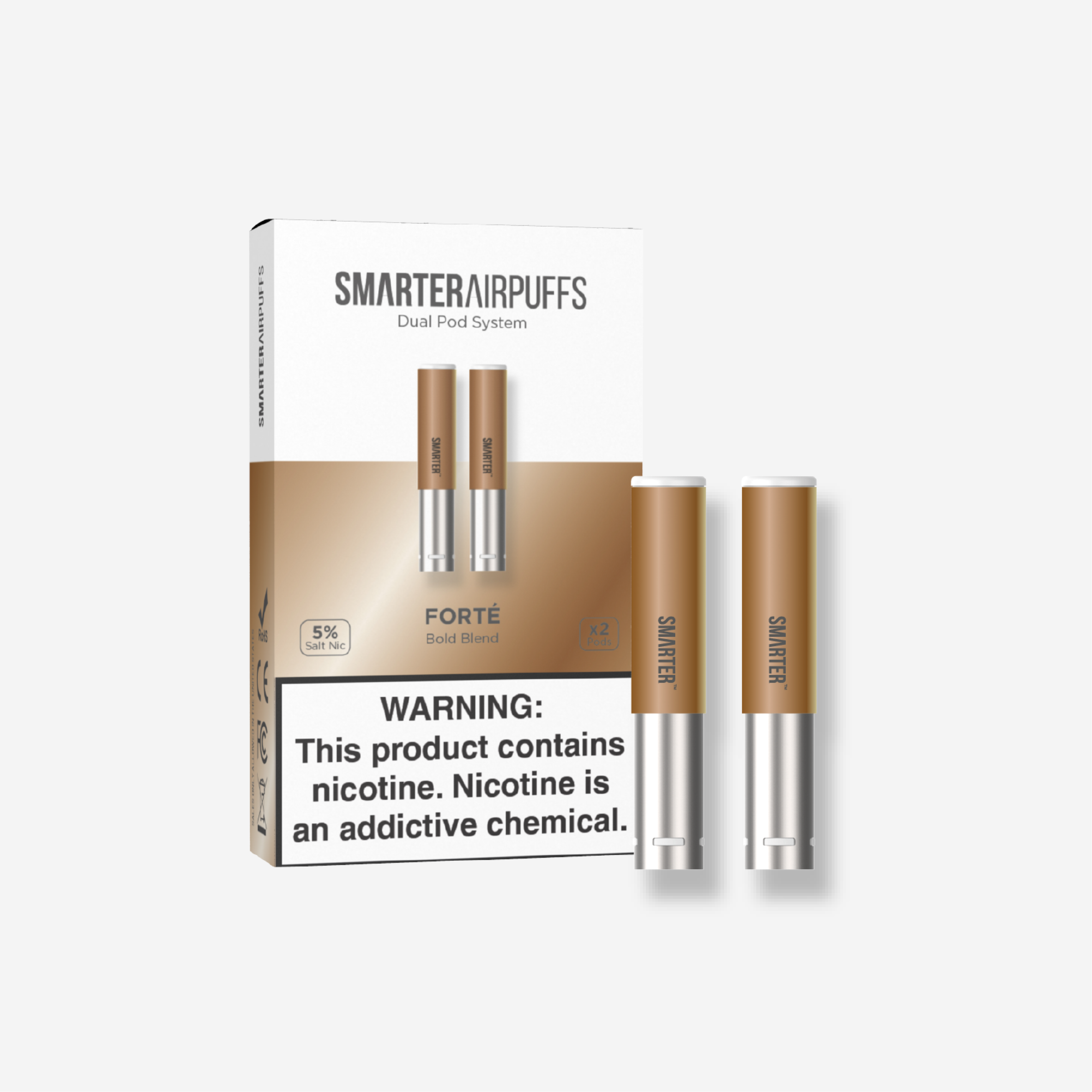 Smarter AirPuffs Tobacco Extract Pods – Forte 31