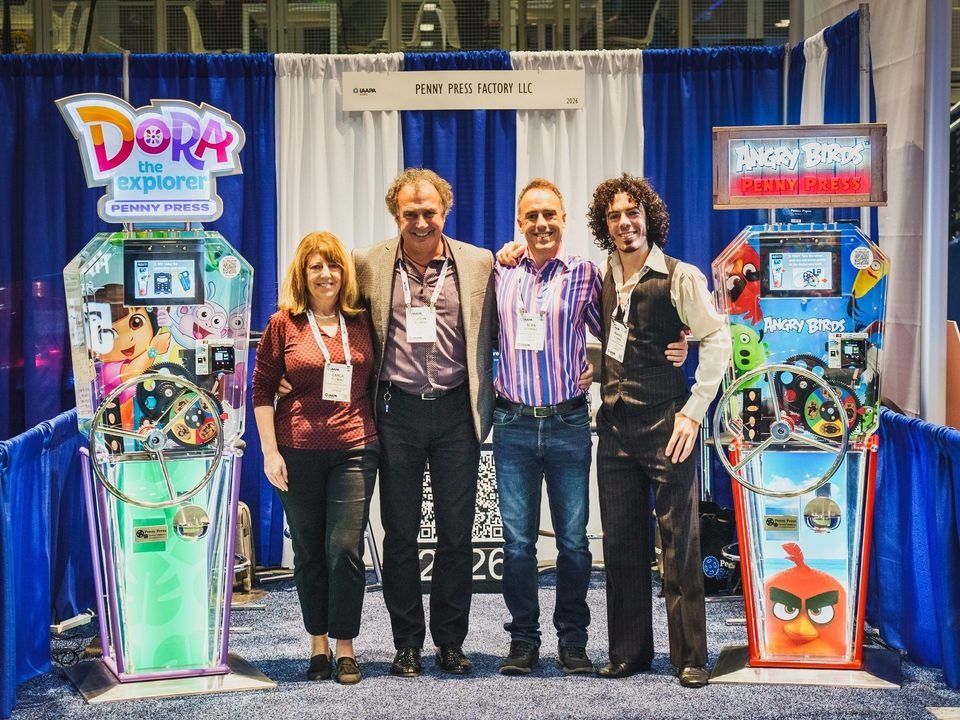 Come by our booth #3235 and Press a Penny!!! 380