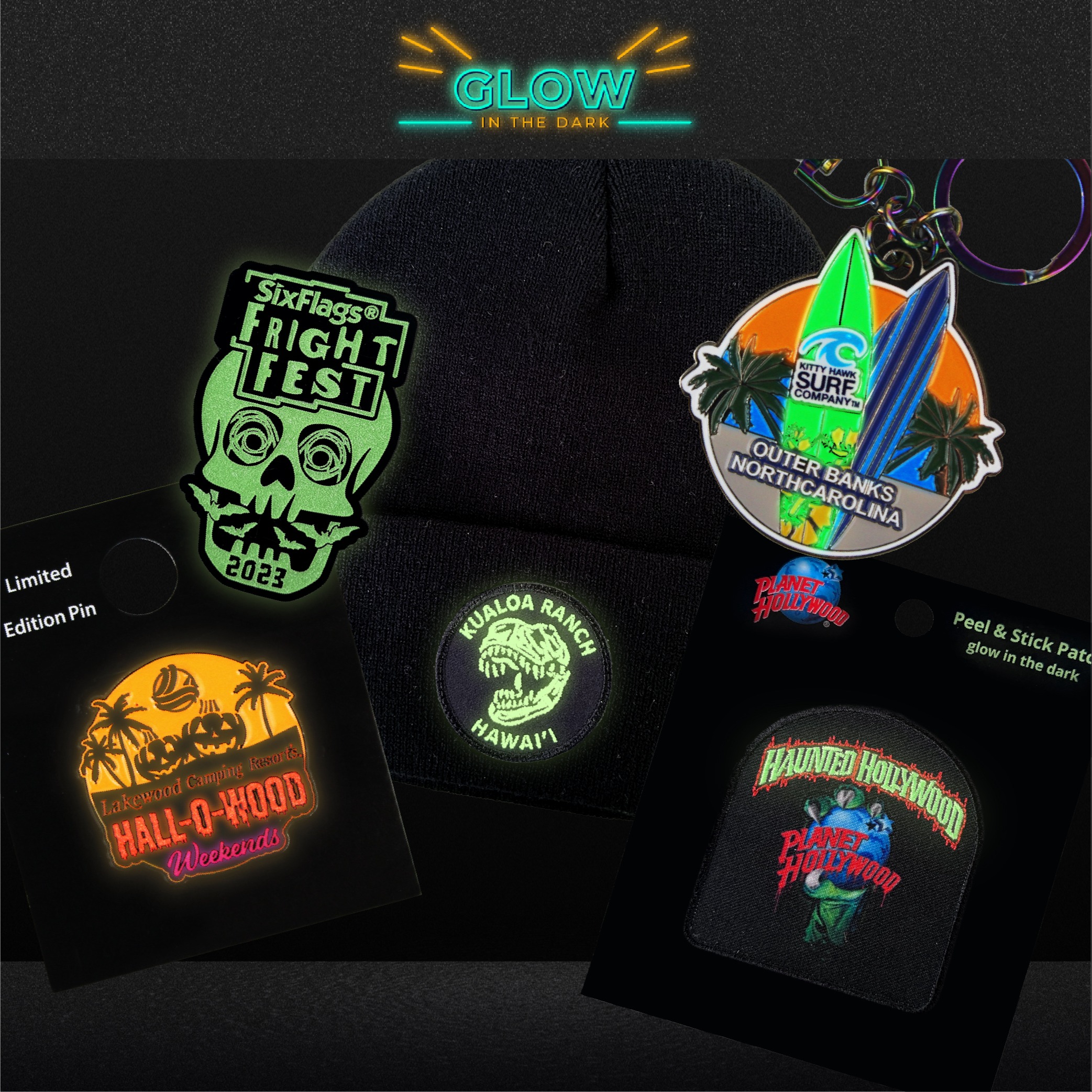 Custom Glow-In-The-Dark Souvenirs from Impulse Souvenirs 655