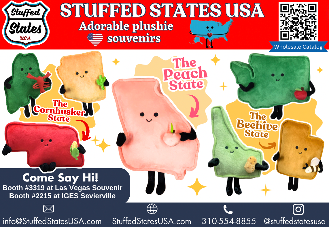 Stuffed States USA 885