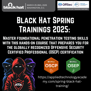 PEN-200 & PEN-300  at Black Hat Spring Training 25 223