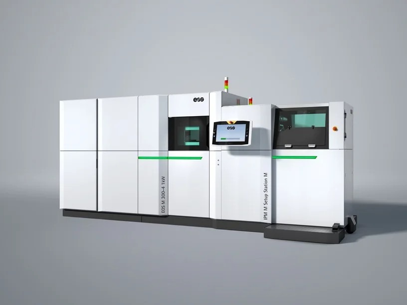 EOS Launches its EOS M 300-4 1kW Metal Additive Manufacturing System 205