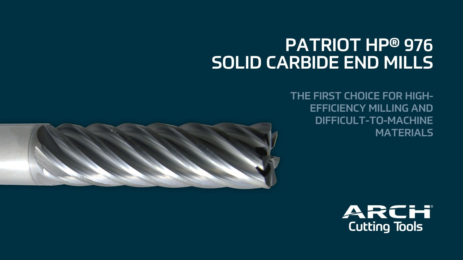 PATRIOT HP 976 SOLID CARBIDE END MILLS 436