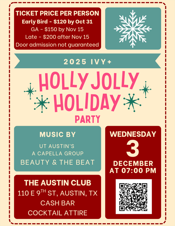 2025 Ivy+ Holiday Party @ The Austin Club | Organized by Cornell Club of Austin 263
